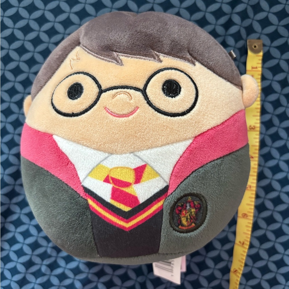 Squishmallows Harry Potter Plush  6” Gray & Red